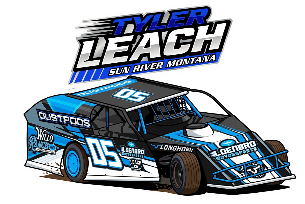 2in RaceBall Stickers
