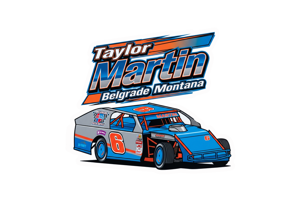 2in RaceBall Stickers