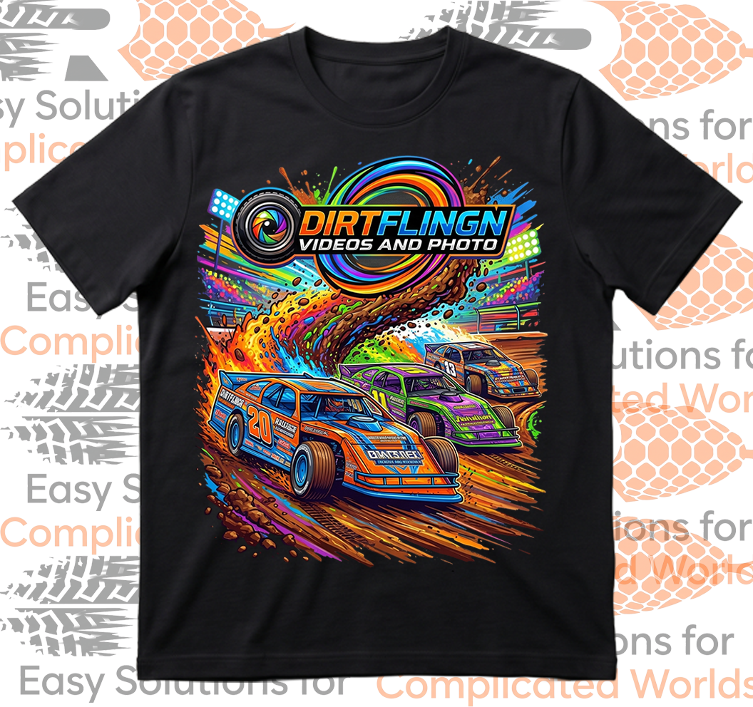 Dirtflingn T Shirts Extreme Color #4