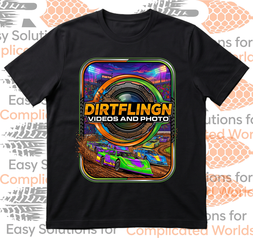 Dirtflingn T Shirts Extreme Color #8