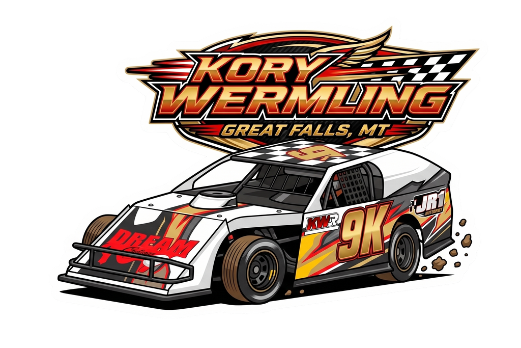 2in RaceBall Stickers