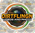 Dirtflingn Video Die Cut Sticker