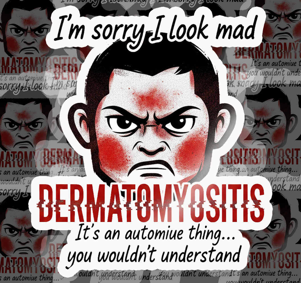 Not an Attitude, Just a Side Effect, Die Cut Sticker