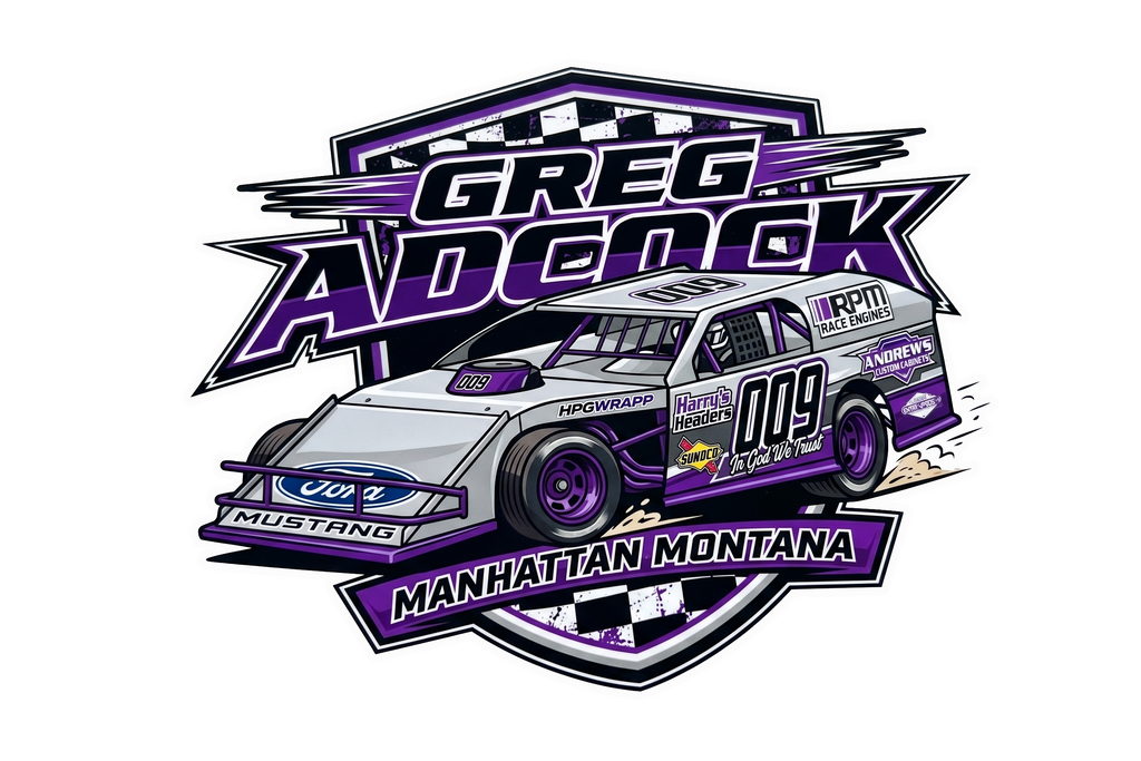 2in RaceBall Stickers