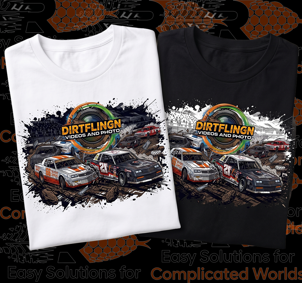 Dirtflingn T shirts Streets #2
