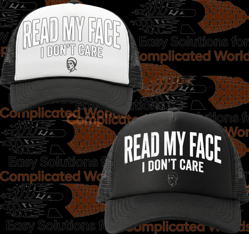Black and White Foam Front Truckers Cap #15