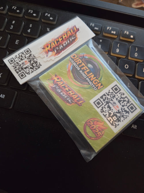8 RACEBALL CARDS FOR ONLY $5! 🏁 2025 Series 1 2025
